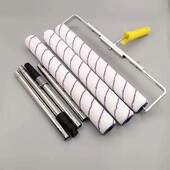 18 colių dažų ritininis šepetys trumpas-vidutinis-ilgas pliušinis dažymo rankenos įrankis, skirtas sienų dekoratyvinei 6 mm / 9 mm dažymo rankenos įrankio atramai