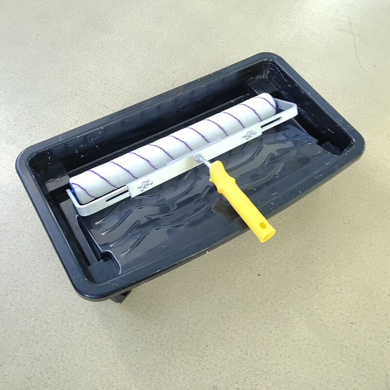 18 colių dažų ritininis šepetys trumpas-vidutinis-ilgas pliušinis dažymo rankenos įrankis, skirtas sienų dekoratyvinei 6 mm / 9 mm dažymo rankenos įrankio atramai