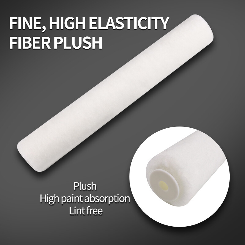 16 inčni valjak četka kratka-srednja-duga plišana ručka za slikanje za ukrasne zidove 9 mm podrška za alat za ručku za slikanje
