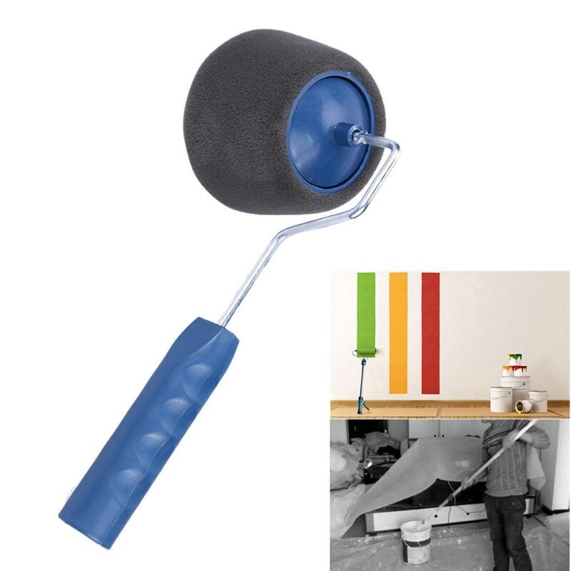 Besiūlis dažų ritinėlių šepetėlių rinkinys su spalvota dėžute Daugiafunkcinis buitinis sienų dekoratyvinis dažų volelio šepečio įrankis