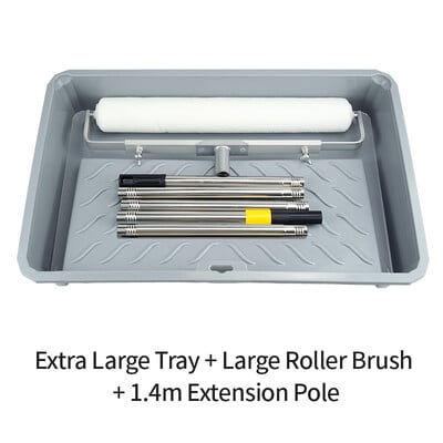 Dažų dėklas 18 colių ritininio šepečio šepečio įrankis purškimas dažymo šepečiais dekoratyviniam sienų dekoratyviniam įrankiui su raštu