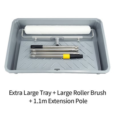 Dažų dėklas 18 colių ritininio šepečio šepečio įrankis purškimas dažymo šepečiais dekoratyviniam sienų dekoratyviniam įrankiui su raštu