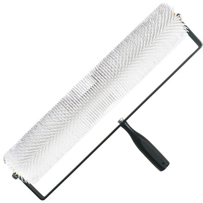 Perie cu role cu țepi de 20 inch Instrumente de autonivelare pentru ciment 50 cm din plastic pentru șapă pentru scule de vopsea epoxidice pentru podea