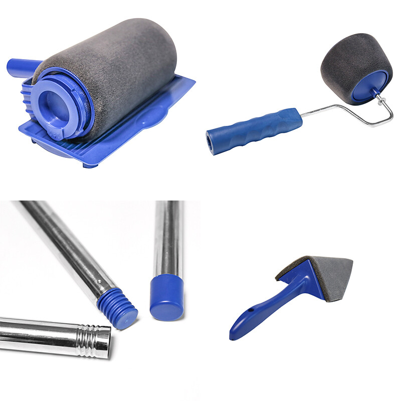 Multifunktsionaalne Paint Roller Racer DIY majapidamisvärvide jooksja Pro maalipintsel õmblusega seinte kaunistamiseks