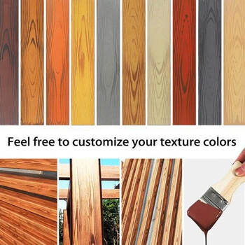 2 τμχ Rubber Roller Brush Imitation Wood Grain Texture Wall Paint Πινέλα Τέχνης Ανάγλυφο DIY Εργαλείο ζωγραφικής τοίχων Διακόσμηση σπιτιού