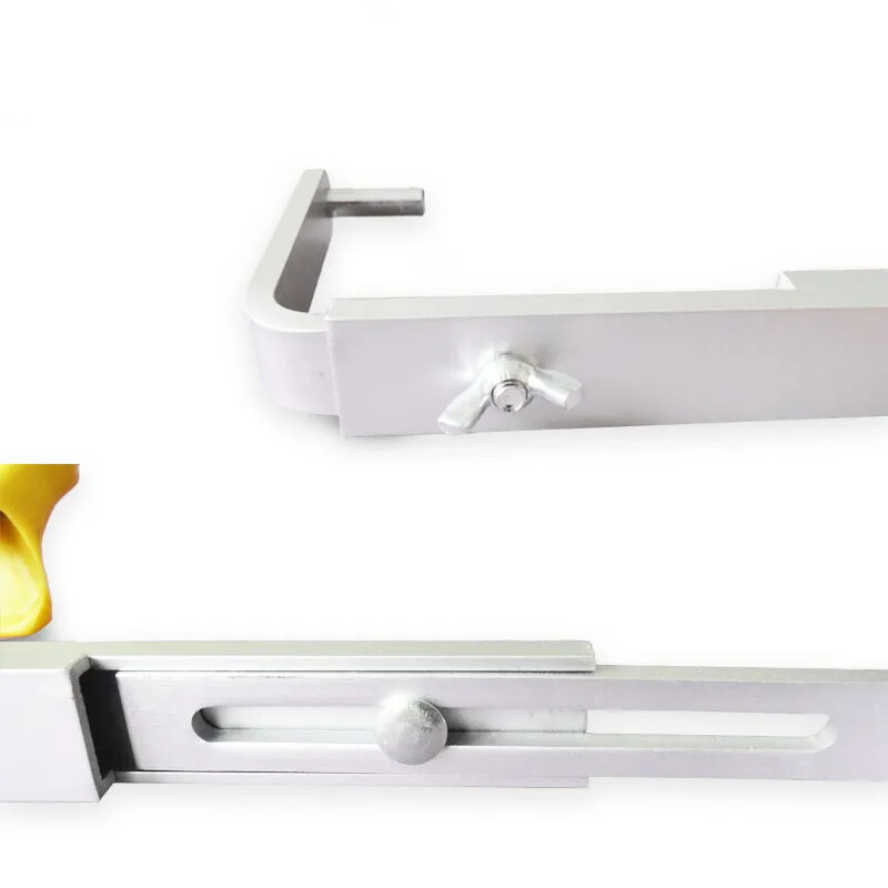 Unelte cu mâner de 18 inchi, tip extensie, suport dublu, mâner pentru role de vopsea, 46 cm, aluminiu, perie, cadru, pictură retractabilă