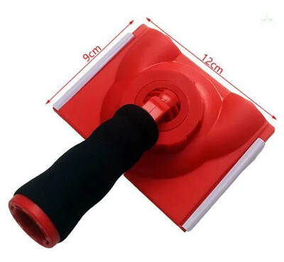 Profesionalus dažų kraštas žoliapjovė plastikinis latekso dažų sienų lubų kampinis dažymo teptukas Spalvų atskyriklis žoliapjovės aplikatoriaus įrankis