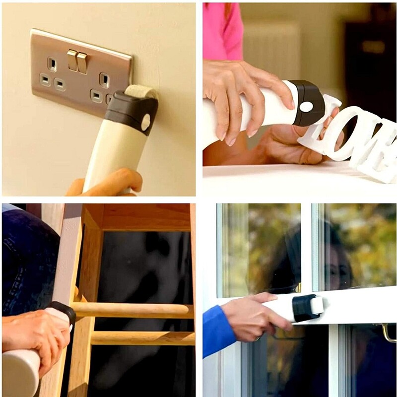 300 ml Buitinis sienų šepetys Nešiojamas purškiamas dažų ritininis šepetys Latekso dažų ritininis teptukas sienų dažų dažymui taisyti