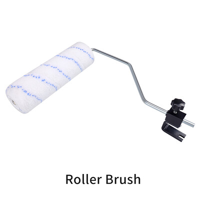 Beorio dažų ritinėlio šepetėlio rankenos įrankio atrama sienų dekoratyvinei medžiagai su 517 antgaliu, besisukanti jungtis, 30 cm ilgintuvas