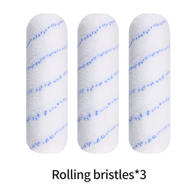 Beorio dažų ritinėlio šepetėlio rankenos įrankio atrama sienų dekoratyvinei medžiagai su 517 antgaliu, besisukanti jungtis, 30 cm ilgintuvas