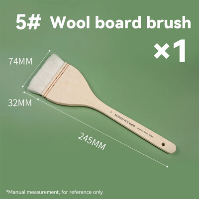 Atminties dažų šepetėlių rinkinys Akrilinis „pasidaryk pats“ grafiti šepetėlių rinkinys, skirtas menininkui alyvos šveitimo šepetėliui mokyklos piešimo dažams, raštinės reikmenims