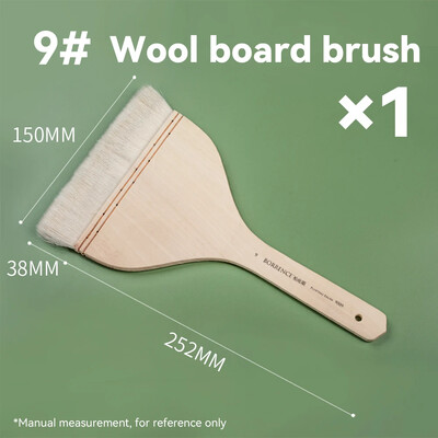 Atminties dažų šepetėlių rinkinys Akrilinis „pasidaryk pats“ grafiti šepetėlių rinkinys, skirtas menininkui alyvos šveitimo šepetėliui mokyklos piešimo dažams, raštinės reikmenims