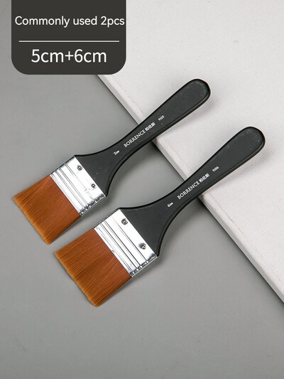 Atminties dažų šepetėlių rinkinys Akrilinis „pasidaryk pats“ grafiti šepetėlių rinkinys, skirtas menininkui alyvos šveitimo šepetėliui mokyklos piešimo dažams, raštinės reikmenims