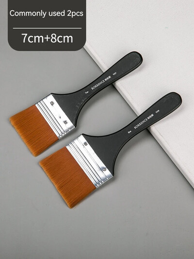 Atminties dažų šepetėlių rinkinys Akrilinis „pasidaryk pats“ grafiti šepetėlių rinkinys, skirtas menininkui alyvos šveitimo šepetėliui mokyklos piešimo dažams, raštinės reikmenims