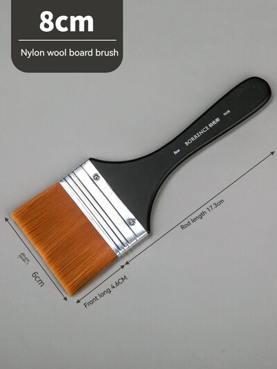 Atminties dažų šepetėlių rinkinys Akrilinis „pasidaryk pats“ grafiti šepetėlių rinkinys, skirtas menininkui alyvos šveitimo šepetėliui mokyklos piešimo dažams, raštinės reikmenims