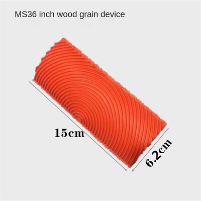 1-5 tk Puidu säritustööriistad Kummi imitatsiooniga värvimisvärvi rullpintsel Seina tekstuuripintsel Kunst Kodukaunistuse maalimine