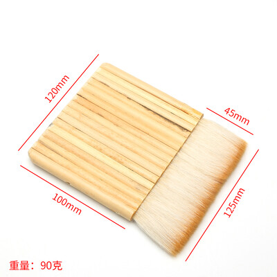 Vilnos eilučių šepečiai Bambuko rankenos dažymo įrankiai Dažų teptukas namų tobulinimo dekoravimo įrankis