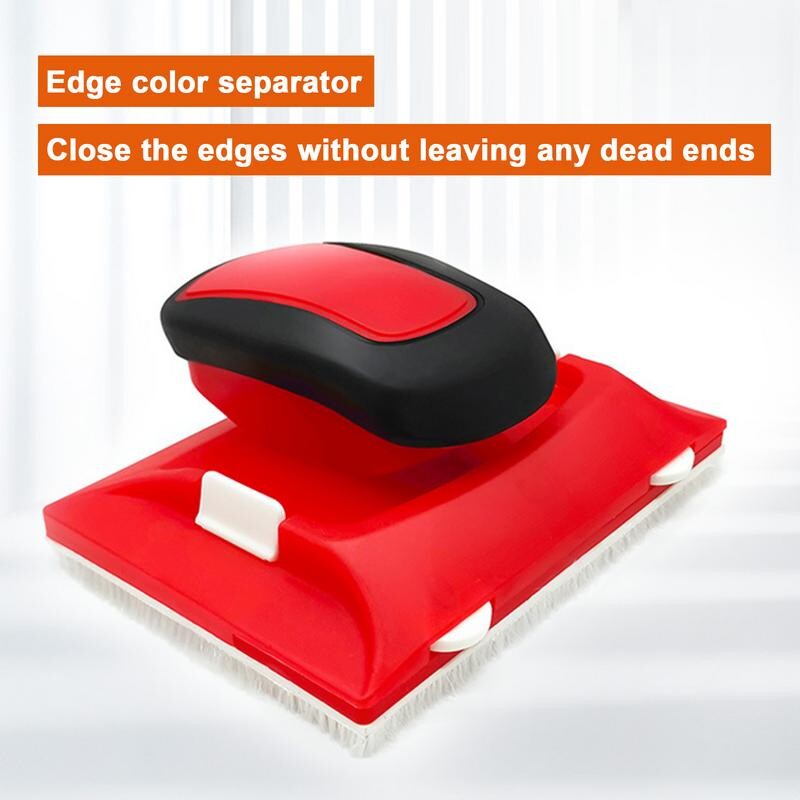 Kampinio dažų teptuko apdailos dažymo įrankis Apdailos šepetys sienų dažų šepečiai kraštų dažymo įrankis kraštų šepečiai spalvų skyriklis