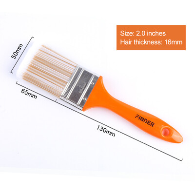 Kodutehnika spetsiaalne seinavärvipintsel Kodu dekoratiivne õlimaalipintsel Tööriistad ABS käepide Pehmete harjastega puhastuspintsel PET