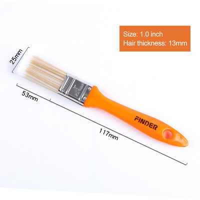 Kodutehnika spetsiaalne seinavärvipintsel Kodu dekoratiivne õlimaalipintsel Tööriistad ABS käepide Pehmete harjastega puhastuspintsel PET