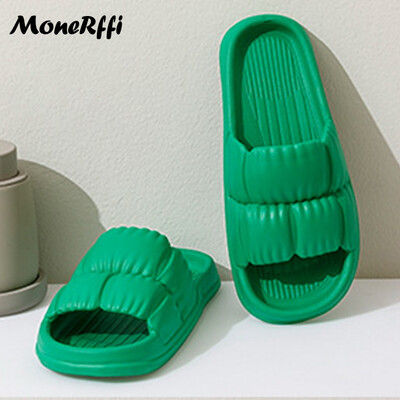 2024 de vară pentru femei papuci de plajă pantofi de plajă ursuleț de desene animate șlapi bărbați cu talpă groasă pentru baie de interior pantofi anti-alunecare cuplu sandale