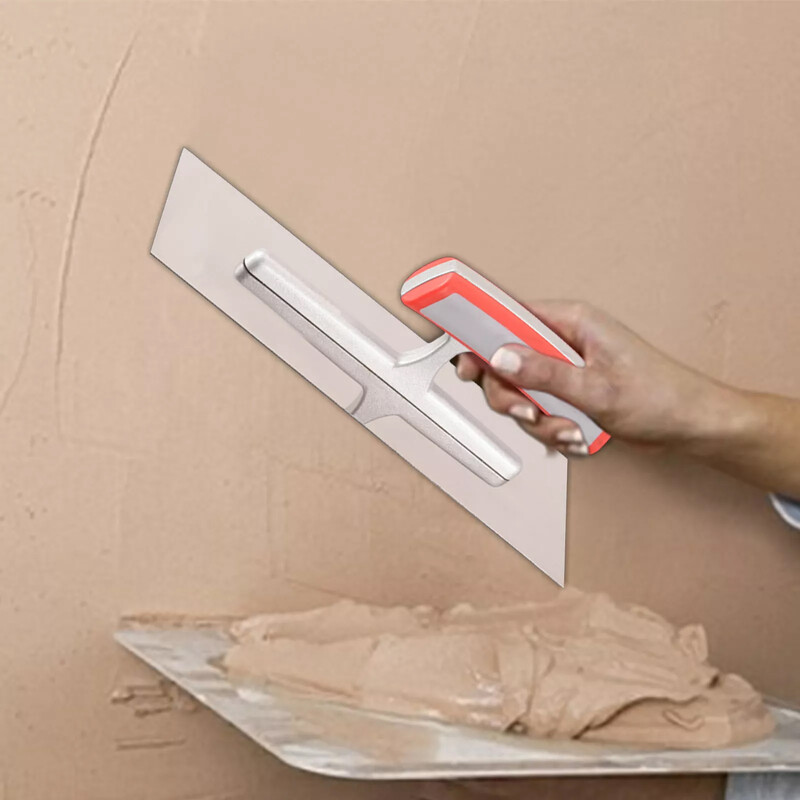 Glaistas peilis cemento mentele Plokščia tinkavimo mentele Lengvas baseino mentele Betono įrankis