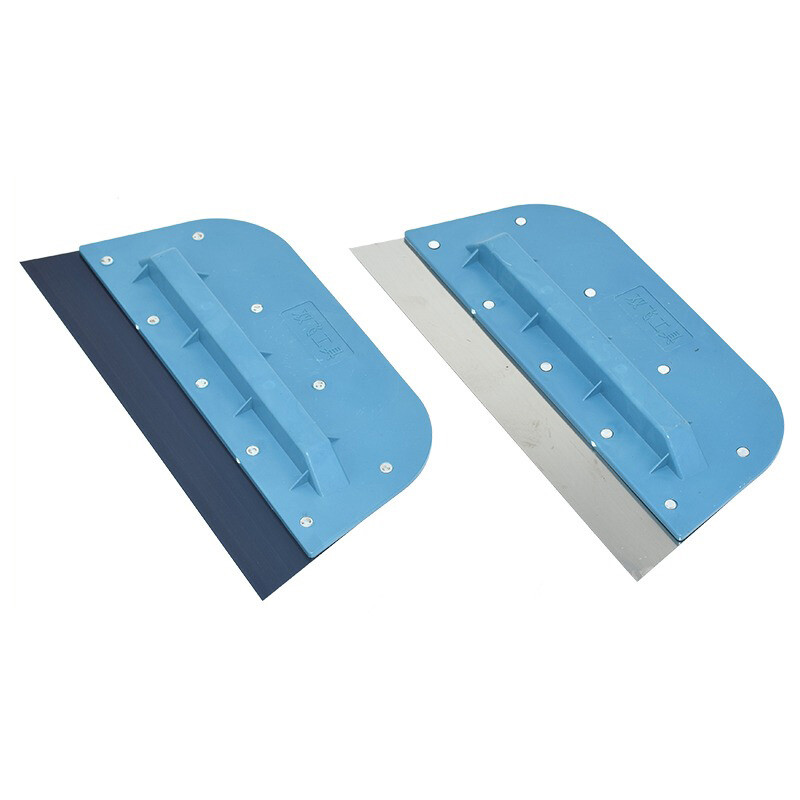 Glaistas grandiklis plastikinė rankena anglinio plieno arba nerūdijančio plieno glaistas elastingas pelenų peilis plytelių mentele kniedytas fiksavimas 240 mm