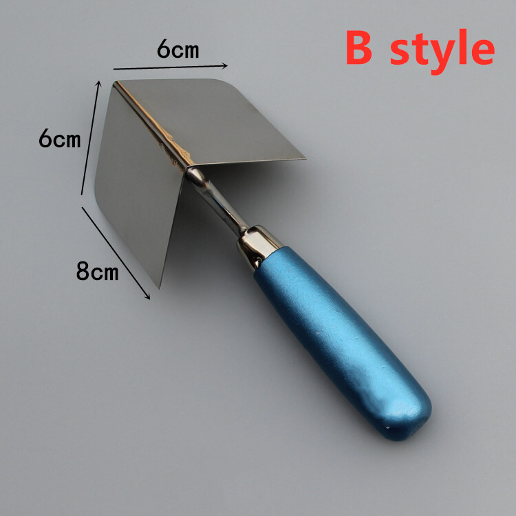 Nerūdijančio plieno sienų kampų remontas grandymas peilis kampų glaistymas dekoratyvinis mentele gipso įrankiai mūrininkas plytelių klojimo įrankiai