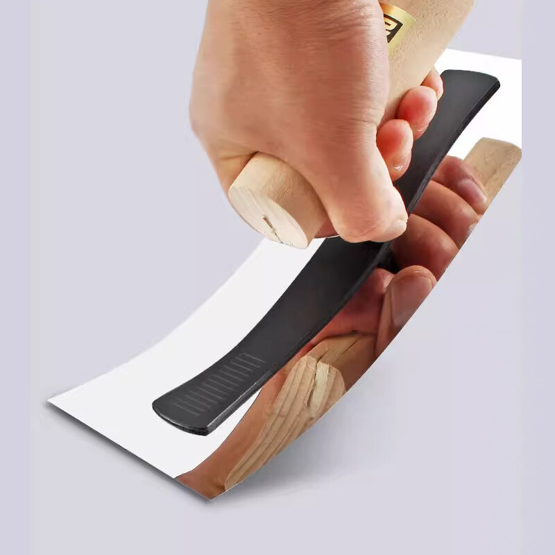 Super Mirror roostevabast terasest krohvilabidas Ehitustööriistad Kraapimine Pahtel tööriist krohvimislabida puiduga krohvinuga