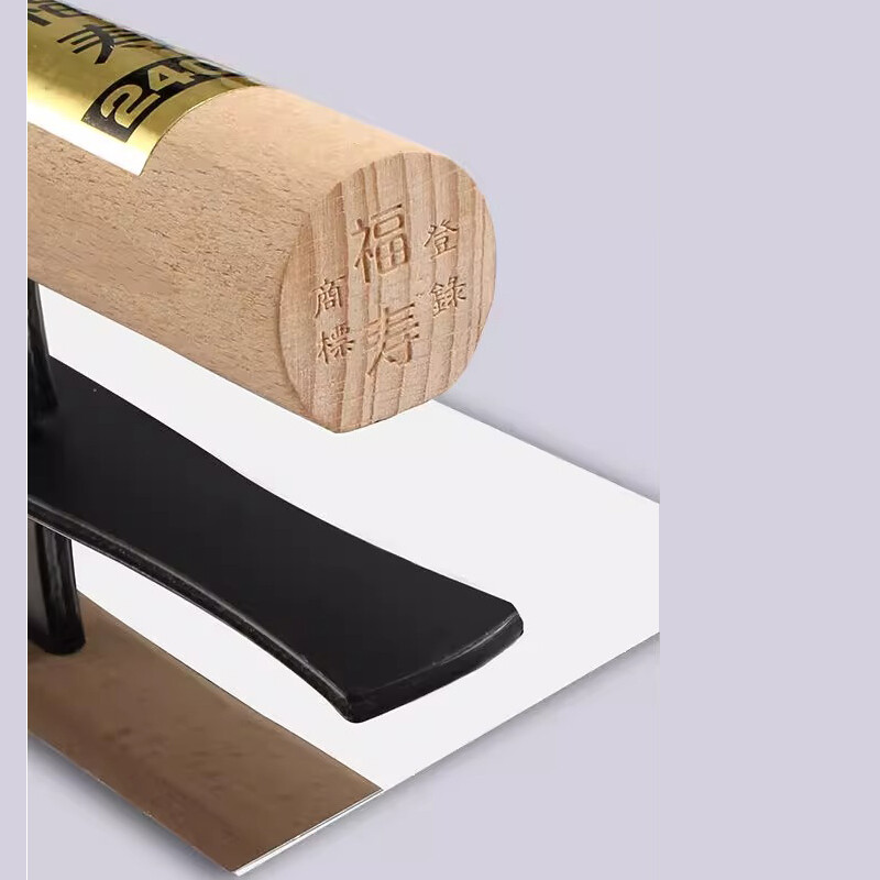 Super Mirror roostevabast terasest krohvilabidas Ehitustööriistad Kraapimine Pahtel tööriist krohvimislabida puiduga krohvinuga