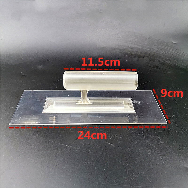 Aukštos kokybės matavimo mentele plieno tinkavimas Apdailos mentele mentele glaistas grandiklis Pramoninės klasės statybos įrankiai