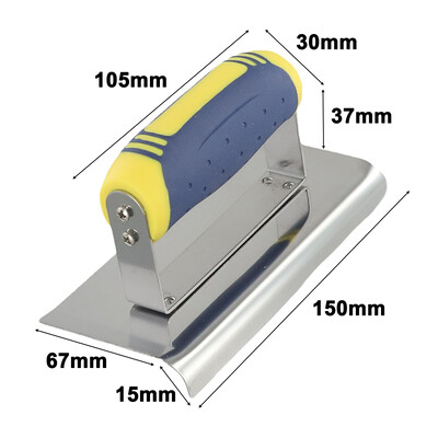 Mistrie de colț din oțel inoxidabil Instrument de modelare a colțurilor de gips-carton Racletă de chit Instrument de construcție pentru finisarea cimentului Spatulă de chit