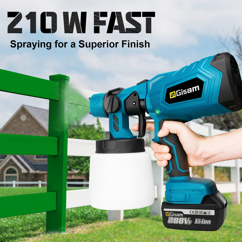 1000ML bežični električni pištolj za raspršivanje HVLP raspršivač boje visoke snage Auto namještaj Čelični premaz Airbrush za Makita 18V bateriju