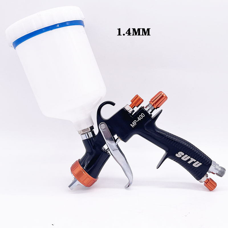 Visoka atomizacija MP-400 Pištolj za farbanje SUTU Pištolj za raspršivanje 600CC Spremnik 1,3/1,4/1,7 MM Pištolj za bojanje mlaznice Pištolj za raspršivanje na bazi vode Airbrush