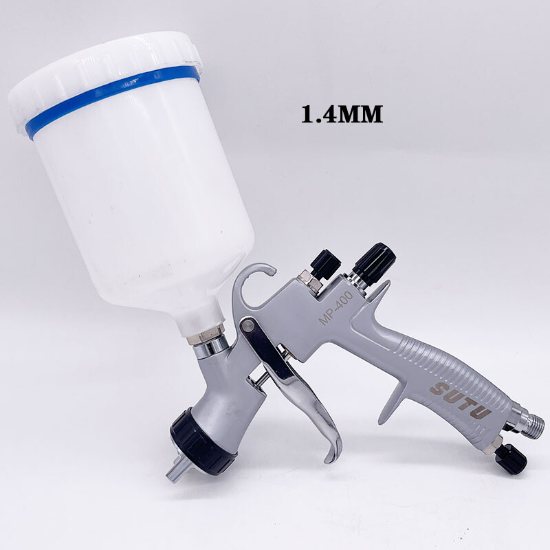 Visoka atomizacija MP-400 Pištolj za farbanje SUTU Pištolj za raspršivanje 600CC Spremnik 1,3/1,4/1,7 MM Pištolj za bojanje mlaznice Pištolj za raspršivanje na bazi vode Airbrush