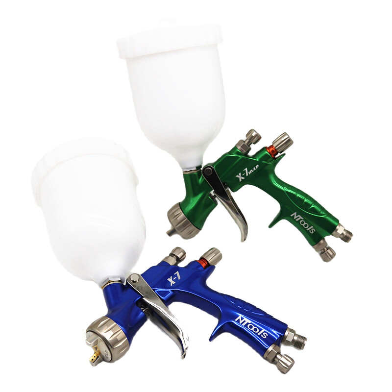 600 mm bakas 1,3 mm antgalis HVLP oro purškimo pistoletas X7 dažymo purškimo pistoletas, skirtas automobilių remontui, alyvos dažų pistoletas lako purškimo pistoletai Airbrush
