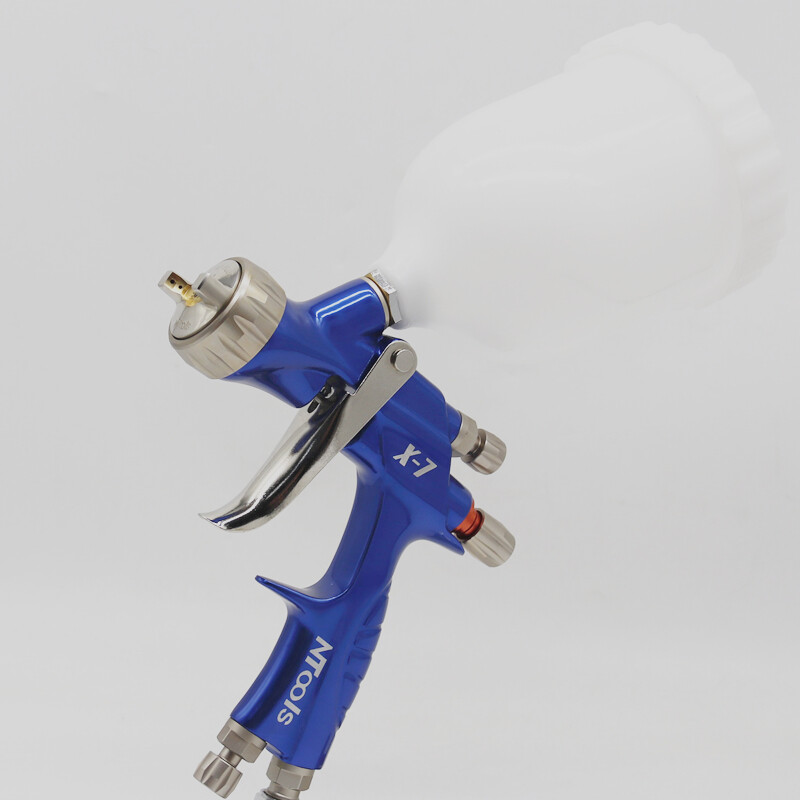 600 mm bakas 1,3 mm antgalis HVLP oro purškimo pistoletas X7 dažymo purškimo pistoletas, skirtas automobilių remontui, alyvos dažų pistoletas lako purškimo pistoletai Airbrush