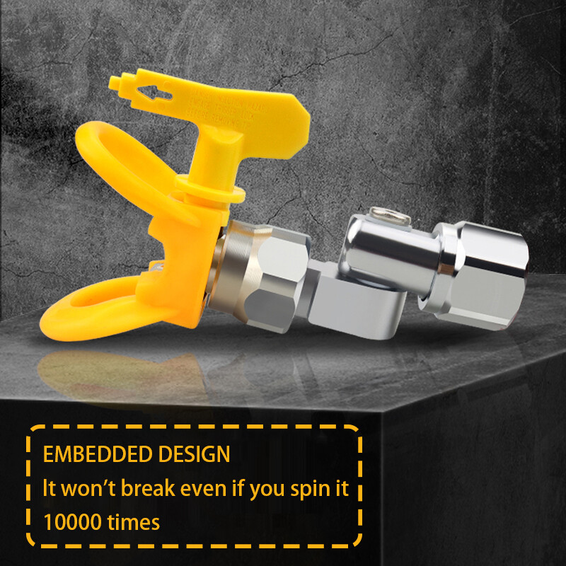 180 grādos rotējams pārnēsājams bezgaisa krāsas smidzinātājs, universāls šarnīrsavienojums augstspiediena bezgaisa smidzināšanas pistoles