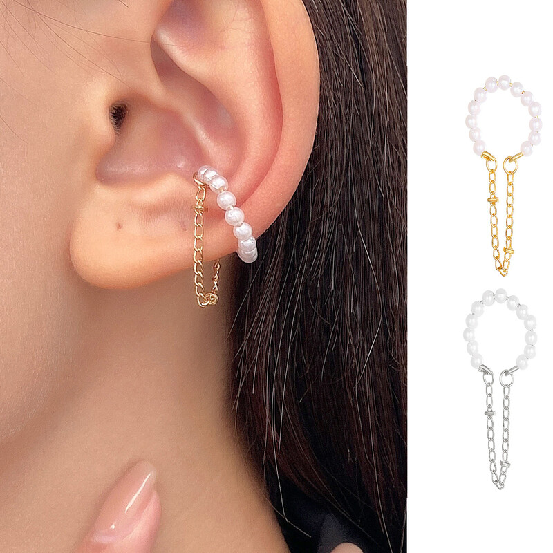 1 tk 2023 Fashion Minilist No Piercing Ear Cuff kõrvarõngad naistele Võlts augustamine kõrvaklambrid, kõrvarõngad naistele Mansetid Ehted