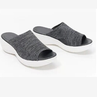 Moteriškos laisvalaikio paplūdimio šlepetės Ortopedinės tamprios ortopedinės basutės Moteriškos atviros pirštinės, kvėpuojančios čiuožyklos, tamprūs kryžminiai batai lauke