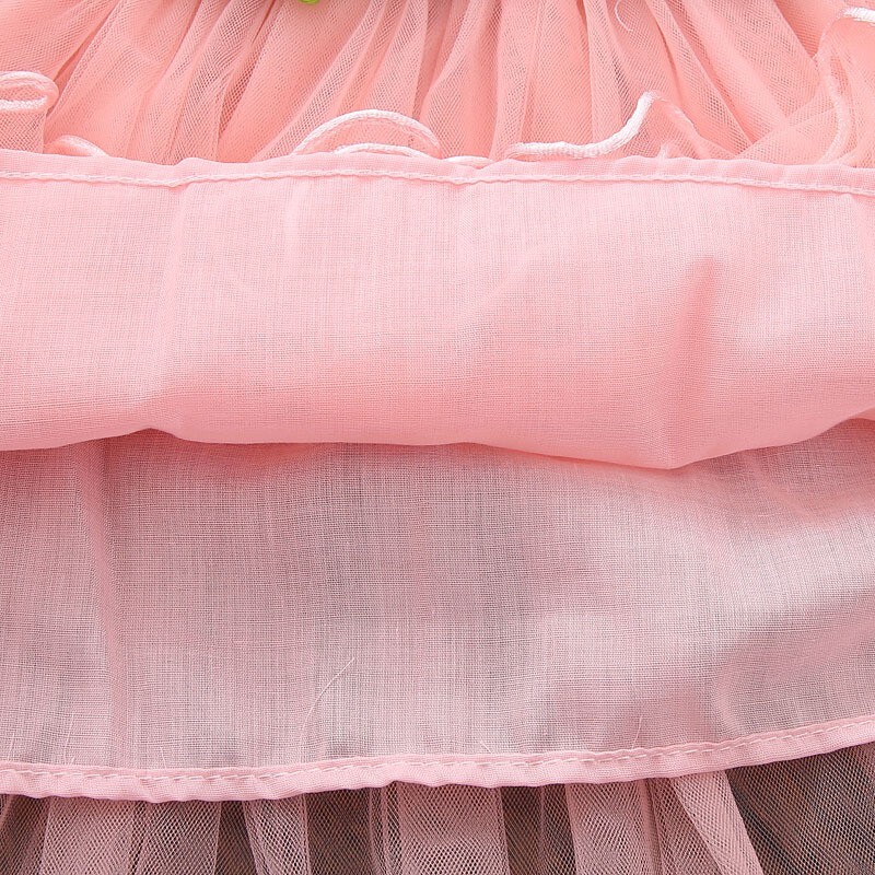 Beebi lilletüdruku varrukateta kleit lilledega tikitud printsesskleit väikelapse sünnipäevapeokleit haldjast tüllist