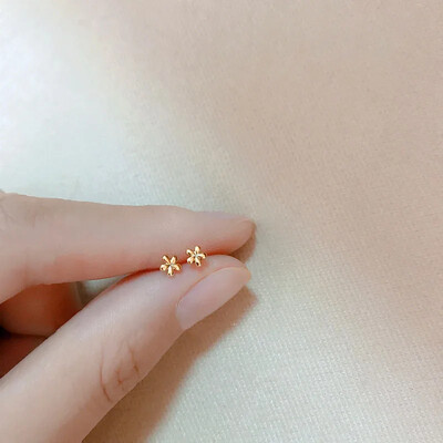 925 hõbenõela läikivad tsirkoonist kõrvarõngad naiste stiil armsad armsad ehete aksessuaarid lihtsad moeehte aksessuaarid