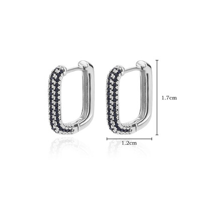 Cercei cu cerc din oțel inoxidabil pentru femei Cercei de lux de culoare aurie 2024 Trend Nou în estetică Bijuterii de modă aretes mujer BFF