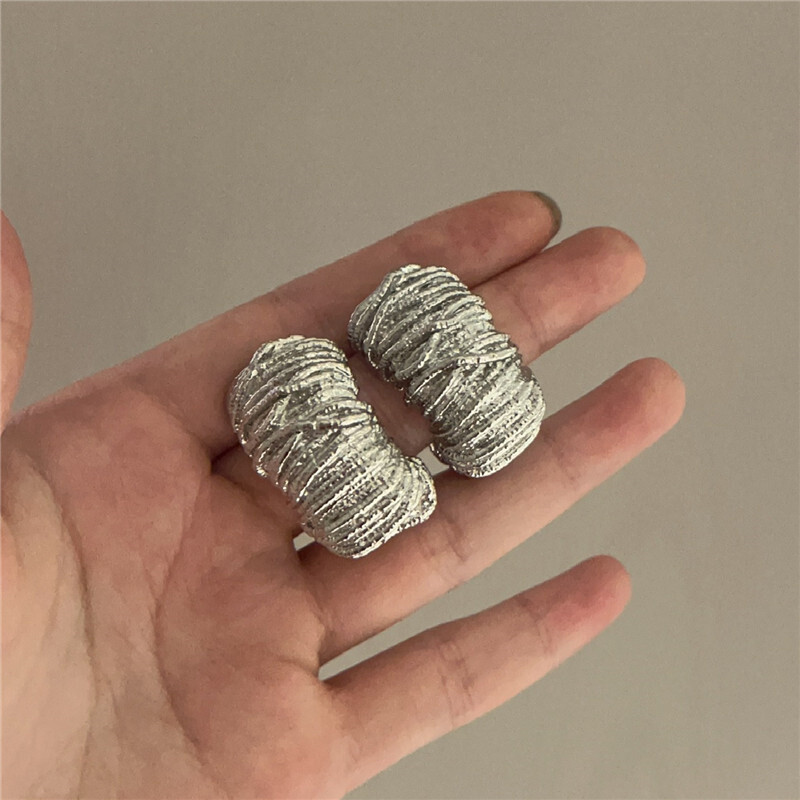 XIALUOKE geomeetrilised metallist ebakorrapärase teraga kõrvarõngad naistele punk stiilis isikupära kõrvarõngad reisipeo ehted, kingitus