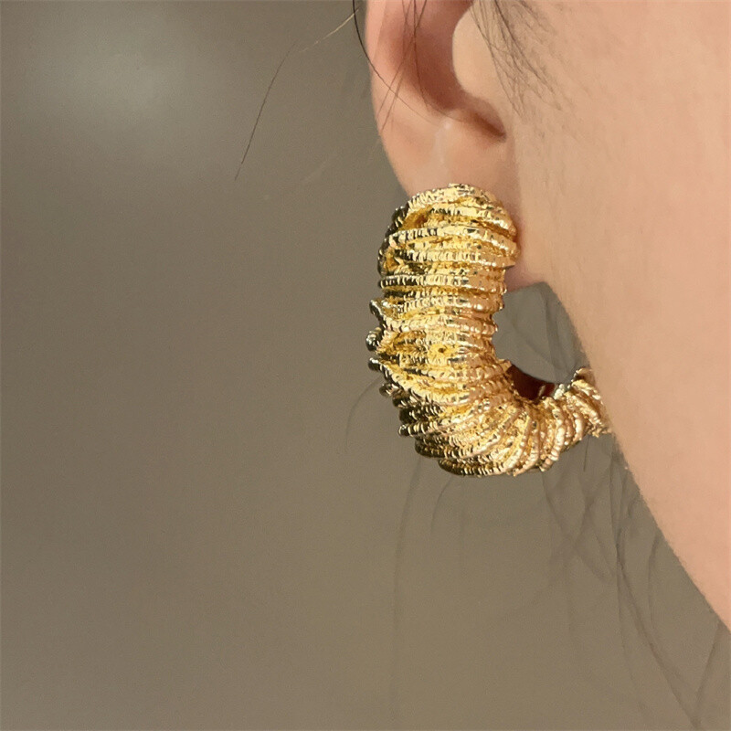 XIALUOKE geomeetrilised metallist ebakorrapärase teraga kõrvarõngad naistele punk stiilis isikupära kõrvarõngad reisipeo ehted, kingitus