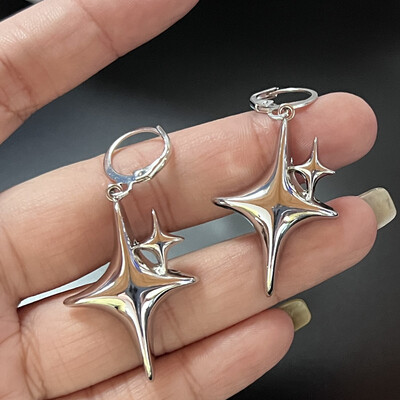 Νέα Creative Star Earrings Μόδα σκουλαρίκια Tremella Δώρα για γυναίκες Δώρο γιορτινά κοσμήματα Χαριτωμένα σκουλαρίκια αστέρι