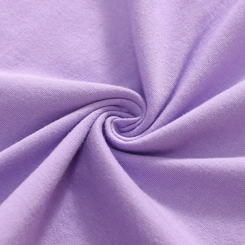 Little Manven Vasarinė Suknelė Mažiems Kūdikiams Drabužiai Mergaitėms Medvilnė Violetinė Siuvinėjimas Gėlės Berankovė Suknelė Vaikiški Drabužiai