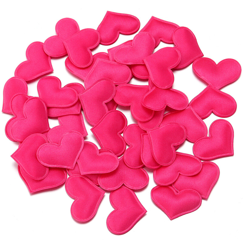 Burete bucăți de flori DIY lucrat manual burete inimă tridimensională cu margini petale accesorii de îmbrăcăminte accesorii de păr accesorii decorative