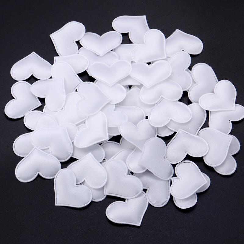 Burete bucăți de flori DIY lucrat manual burete inimă tridimensională cu margini petale accesorii de îmbrăcăminte accesorii de păr accesorii decorative