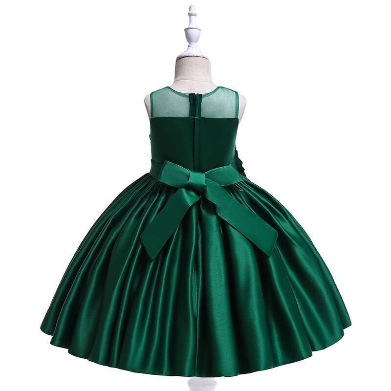 2024 m. vasaros mergaičių vakarėlio suknelė, vaikiški, drabužiai vaikams Elegantiška gimtadienio princesė, vestuvės, išleistuvių šokių kostiumas, 3–10 metų „Vestidos“